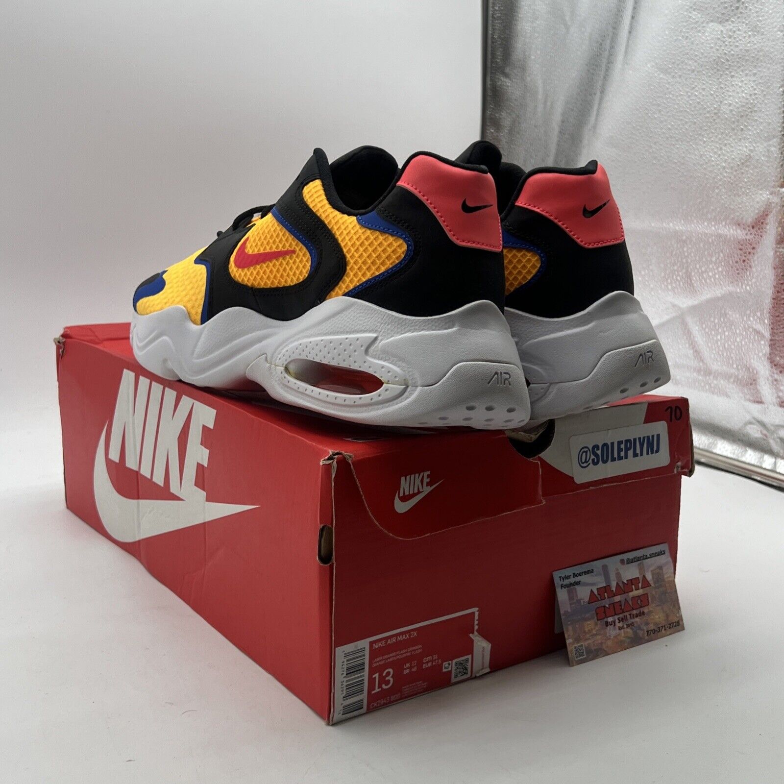 Size 13 - Nike Air Max 2X Multi-Color (CK3943-800)