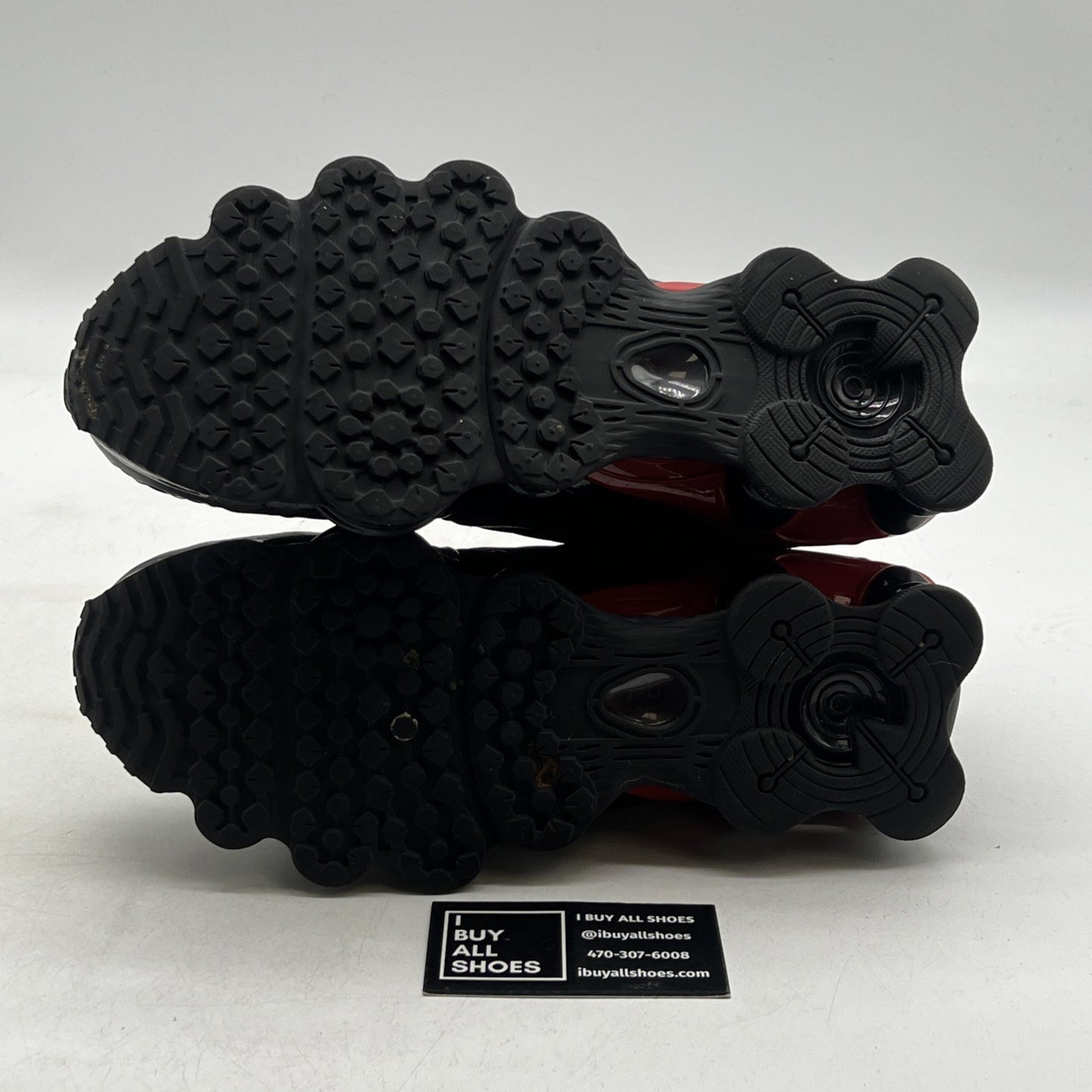 Size 9.5 - Nike Shox TL Black University Red (CN0151-003)