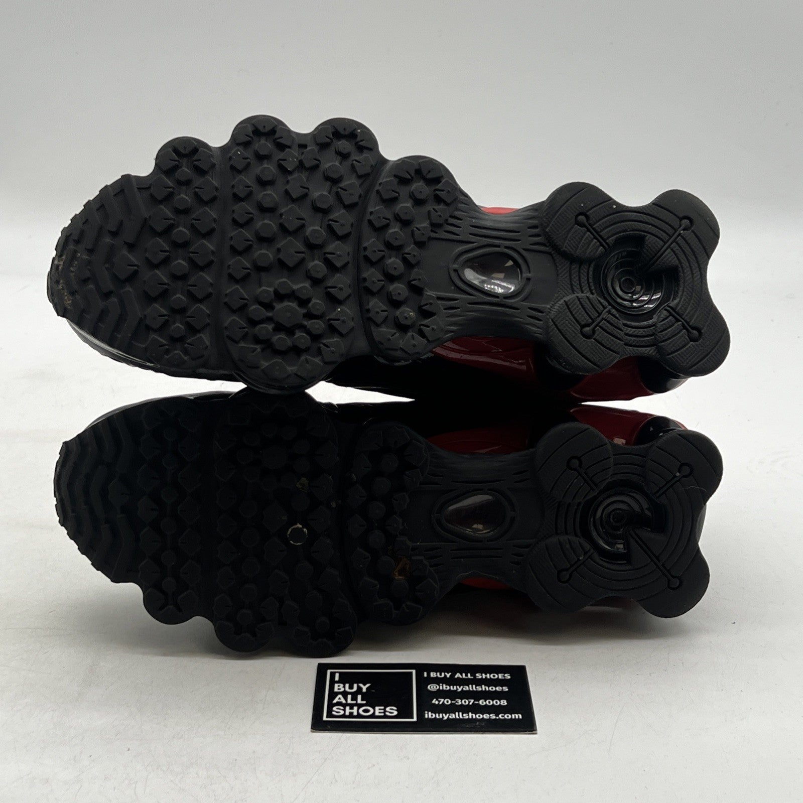 Size 9.5 - Nike Shox TL Black University Red (CN0151-003)