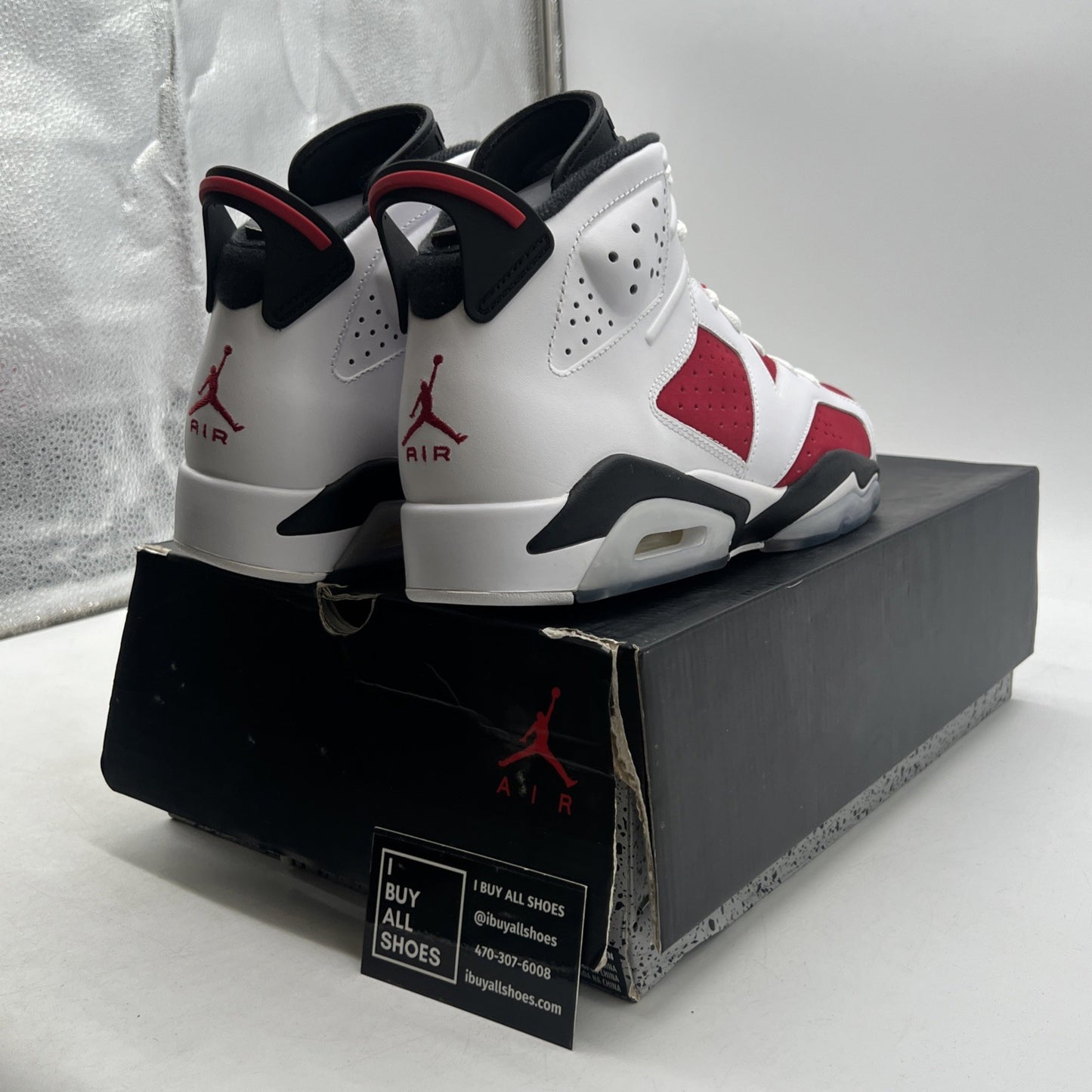 Size 10 - Air Jordan 6 Retro 2014 Carmine (384664-160)