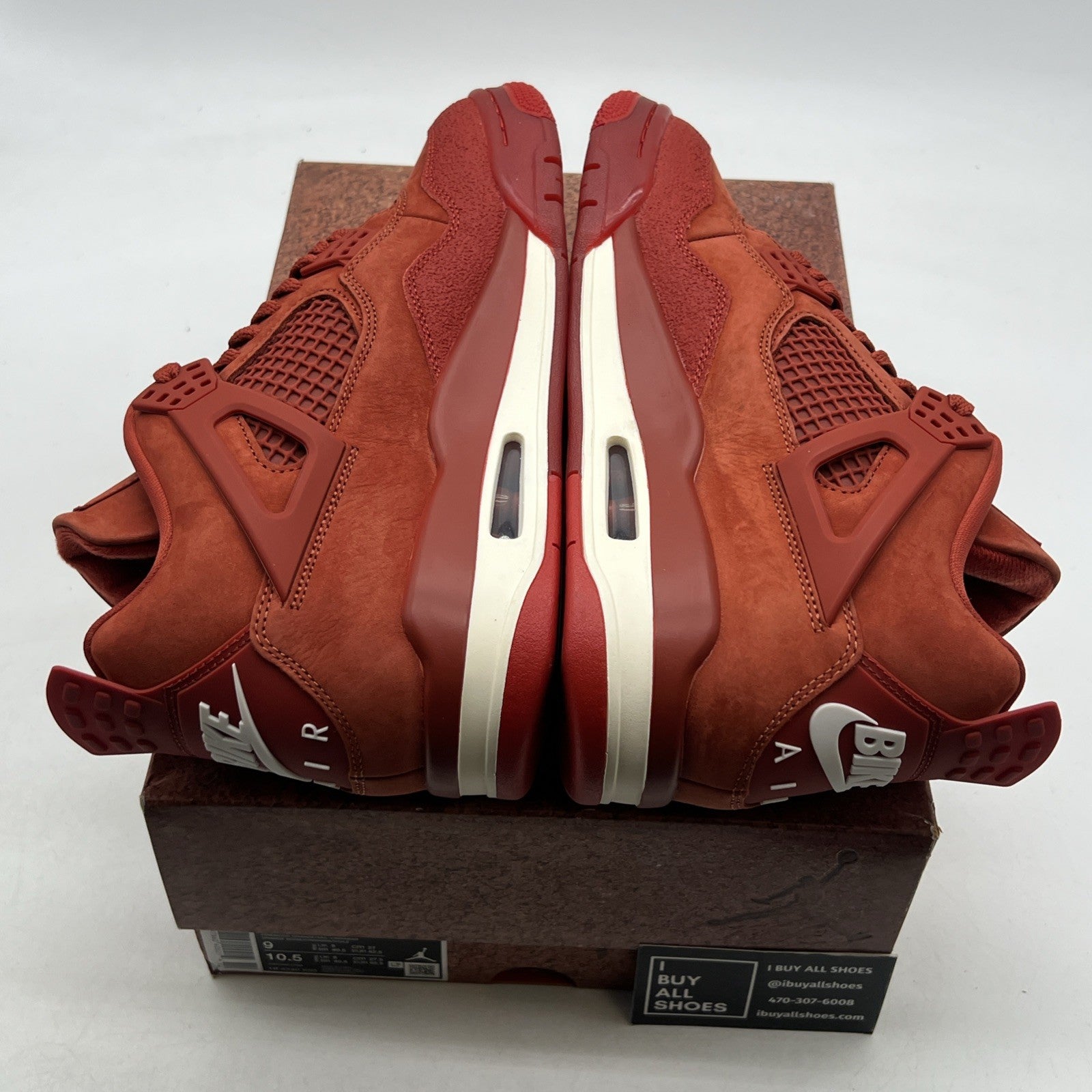 Size 9 - Nigel Sylvester x Air Jordan 4 Retro OG SP Brick By Brick (HF4340-800)