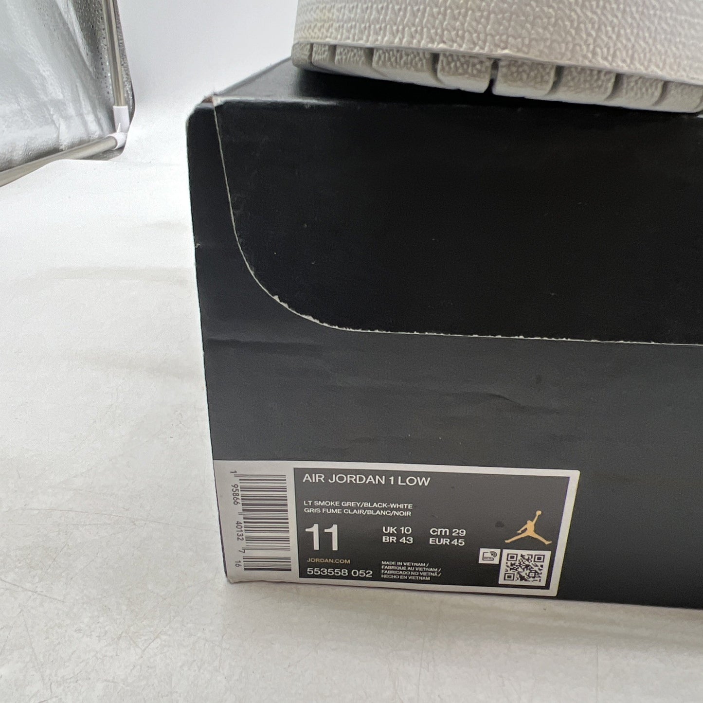 Size 11 - Air Jordan 1 Low Shadow Toe (553558-052)