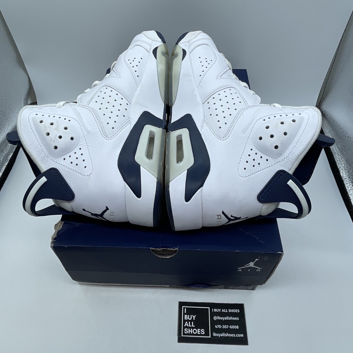 Size 10 - Air Jordan 6 Retro Midnight Navy (CT8529-141)