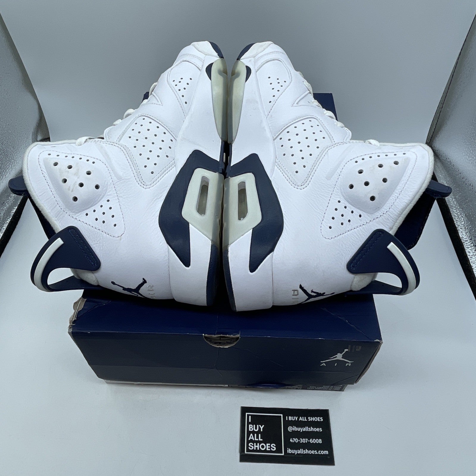 Size 10 - Air Jordan 6 Retro Midnight Navy (CT8529-141)