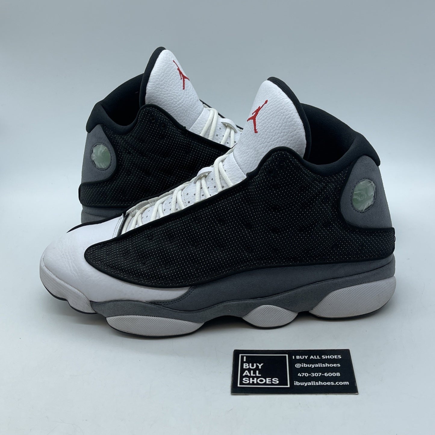 Size 11 - Air Jordan 13 Retro Black Flint Grey White Leather (DJ5982-060)