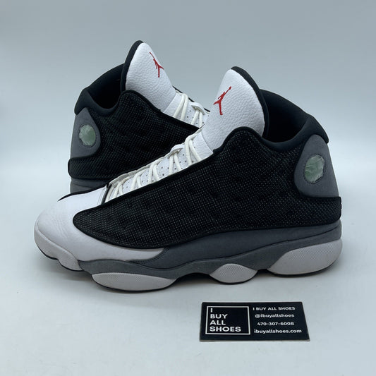 Size 11 - Air Jordan 13 Retro Black Flint Grey White Leather (DJ5982-060)