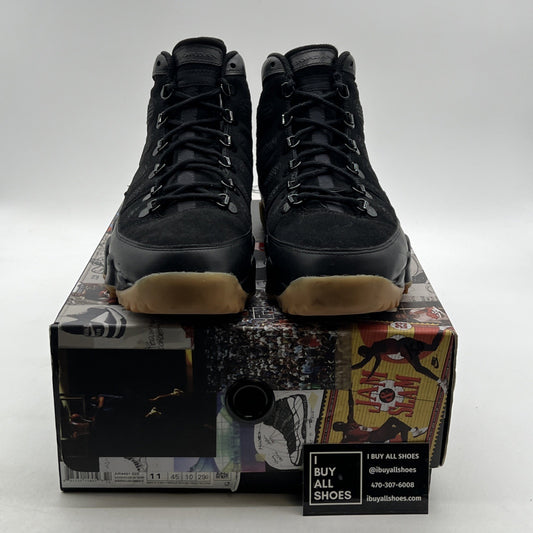 Size 11 - Air Jordan 9 Retro Boot NRG Black Gum 2017 (AR4491-025)