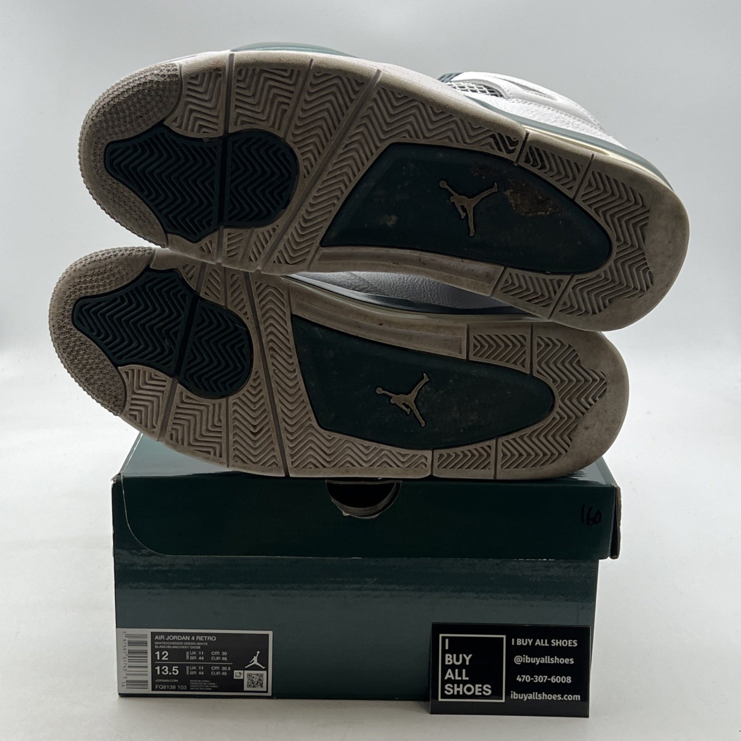 Size 12 - Air Jordan 4 Retro Oxidized Green (FQ8138-103)