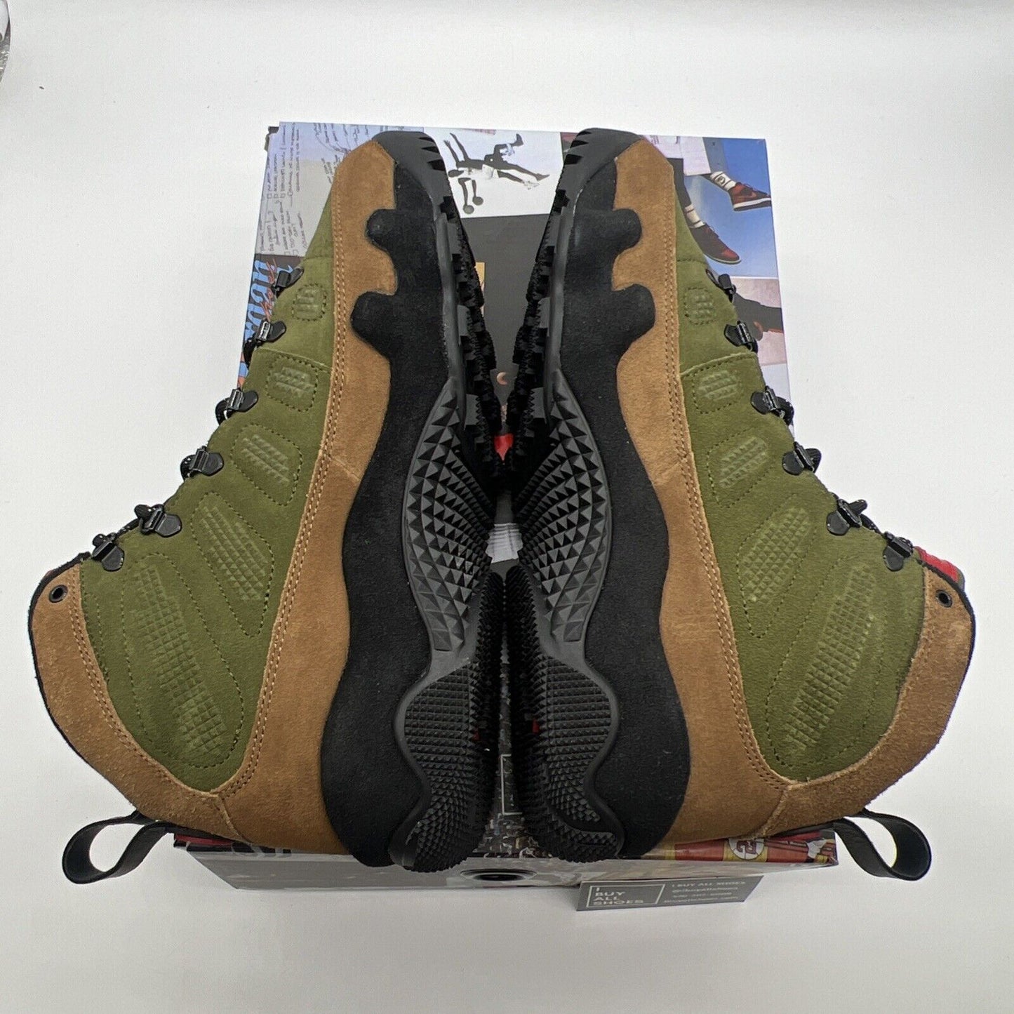 Size 10.5 - Air Jordan 9 Retro NRG Beef And Broccoli 2018 (AR4491-200)