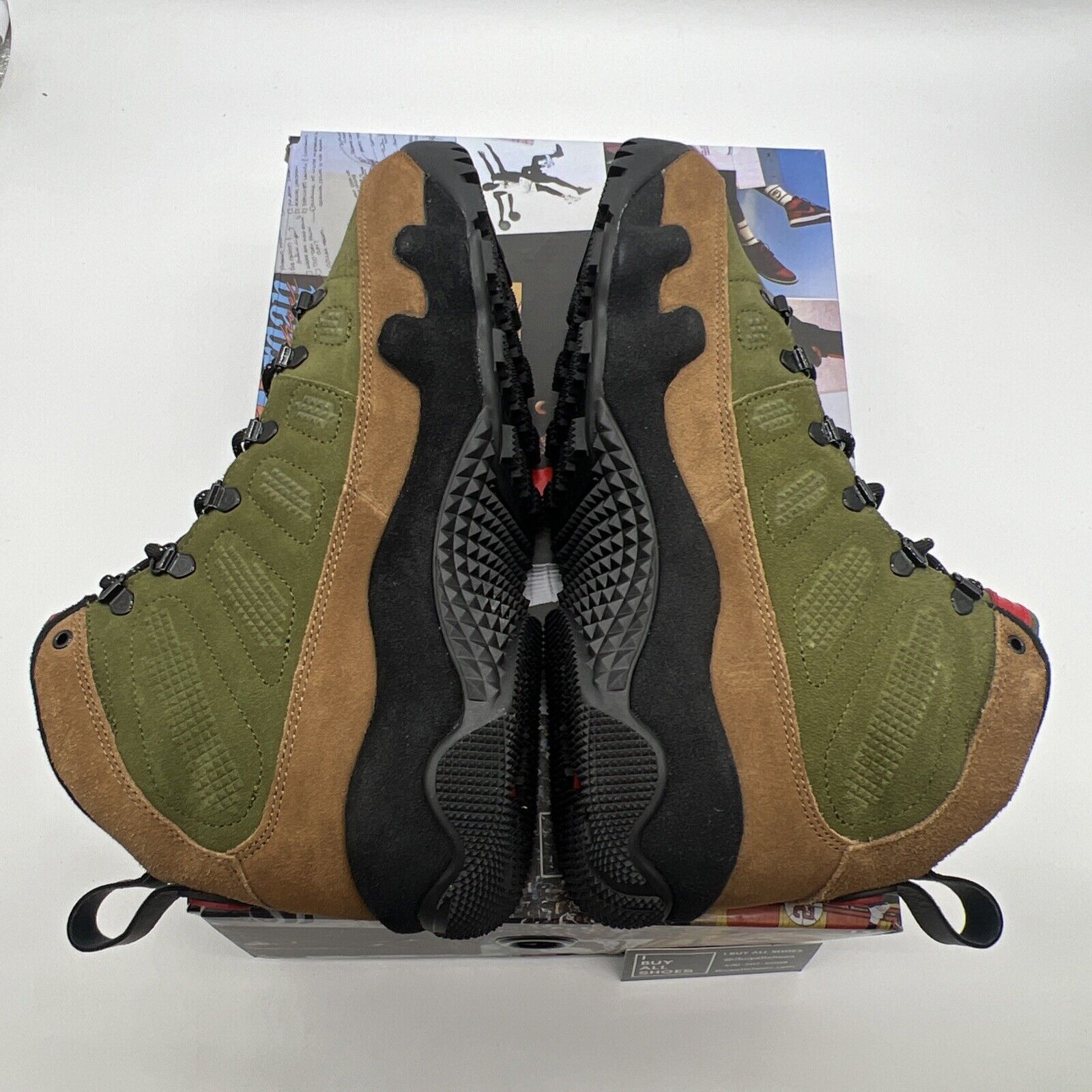 Size 10.5 - Air Jordan 9 Retro NRG Beef And Broccoli 2018 (AR4491-200)