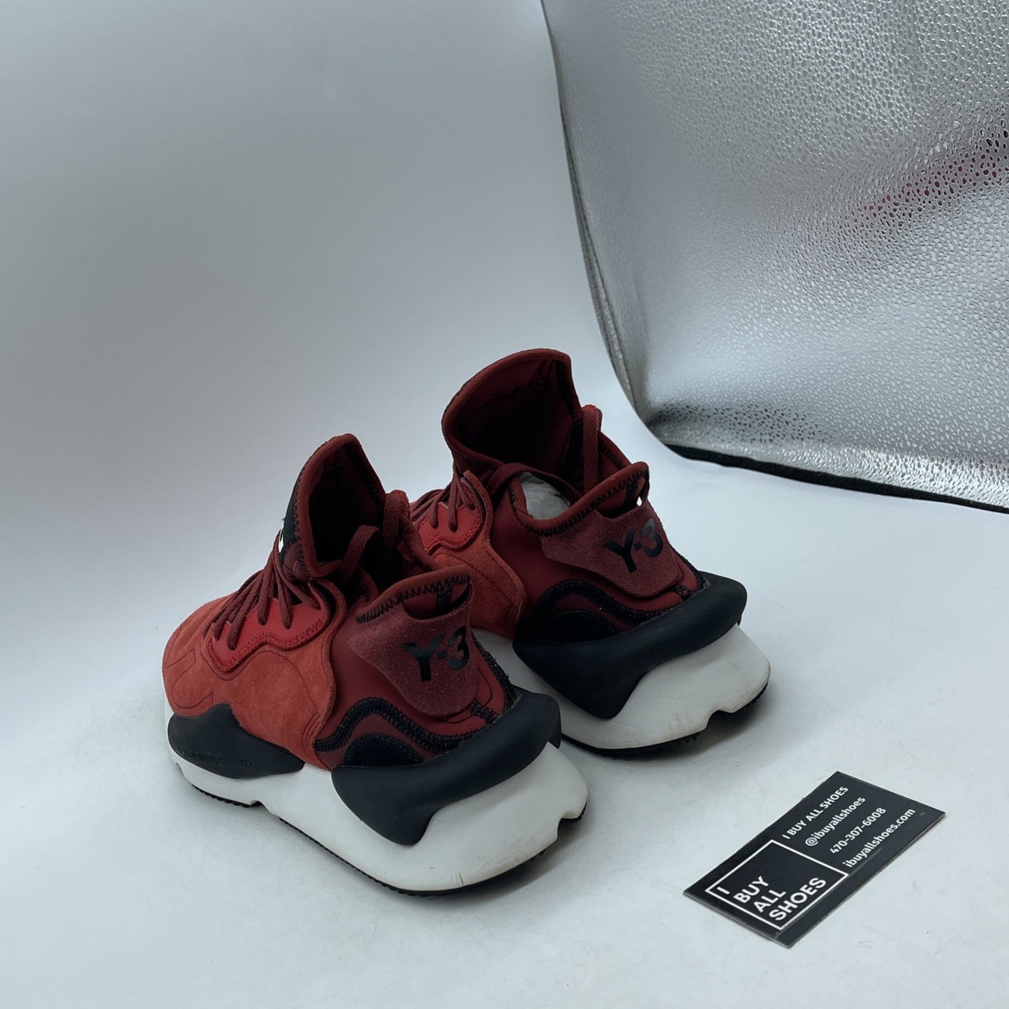 Size 9 - adidas Y-3 Kaiwa Lush Red (CG6981)