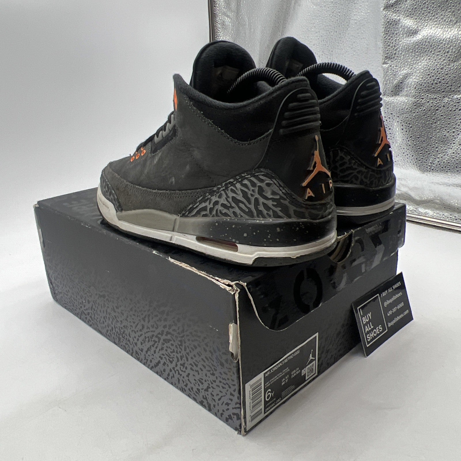Size 6Y - Air Jordan 3 Retro 2023 Mid Fear (DM0967-080)