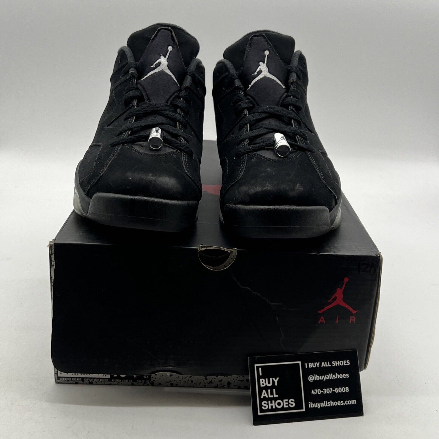 Size 10.5 - Air Jordan 6 Retro Low Chrome (304401-003)