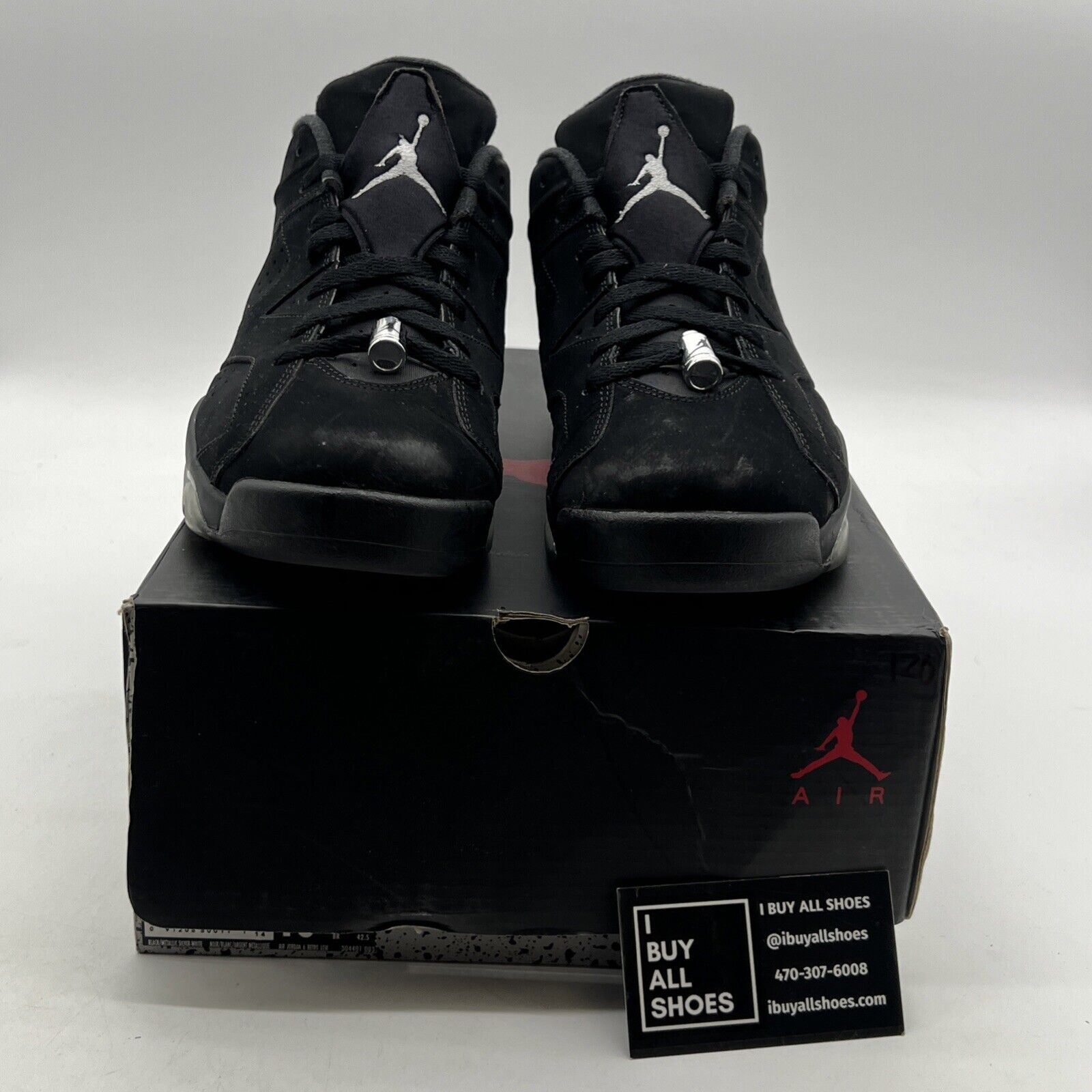Size 10.5 - Air Jordan 6 Retro Low Chrome (304401-003)