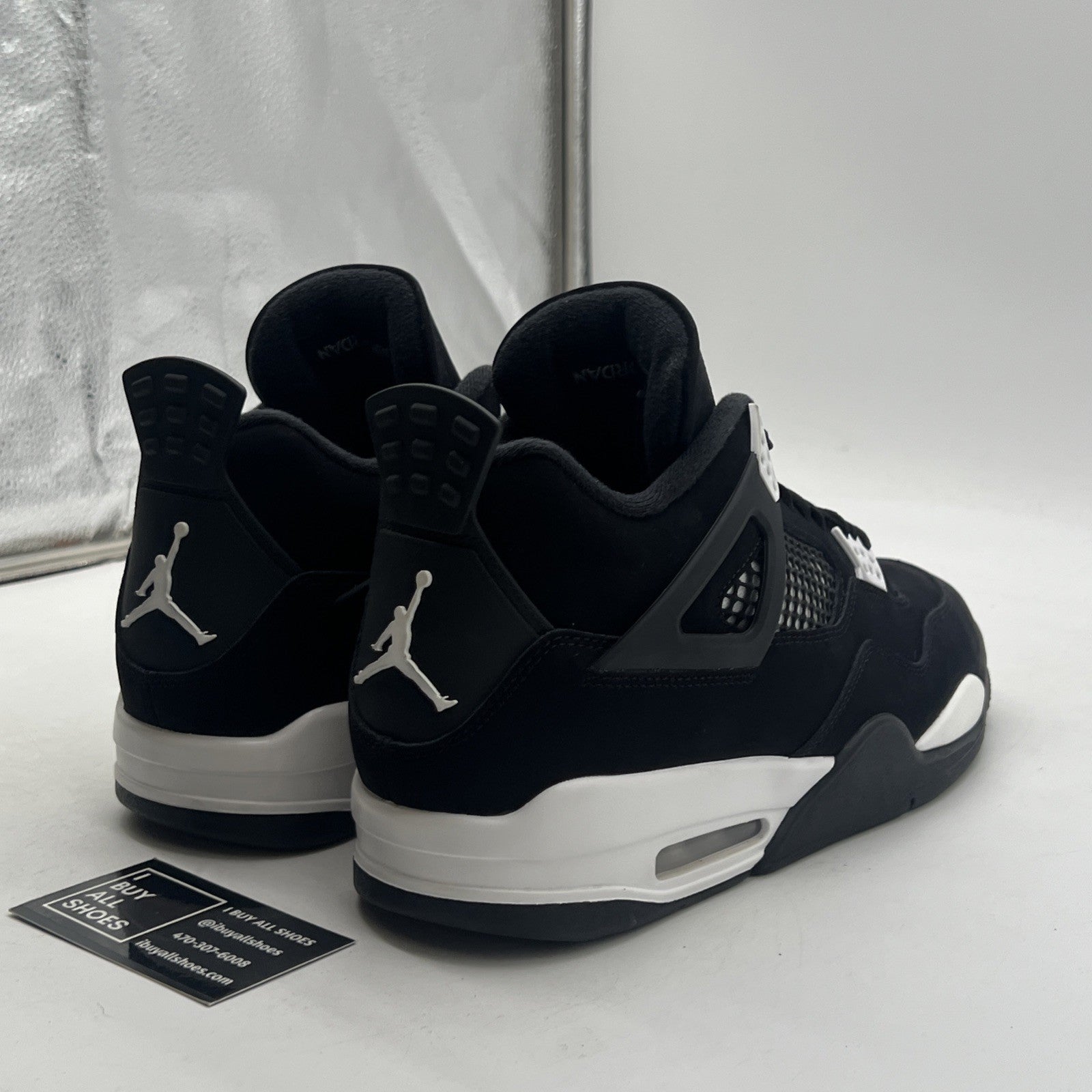 Size 12 - Air Jordan 4 Retro White Thunder (FQ8138-001)