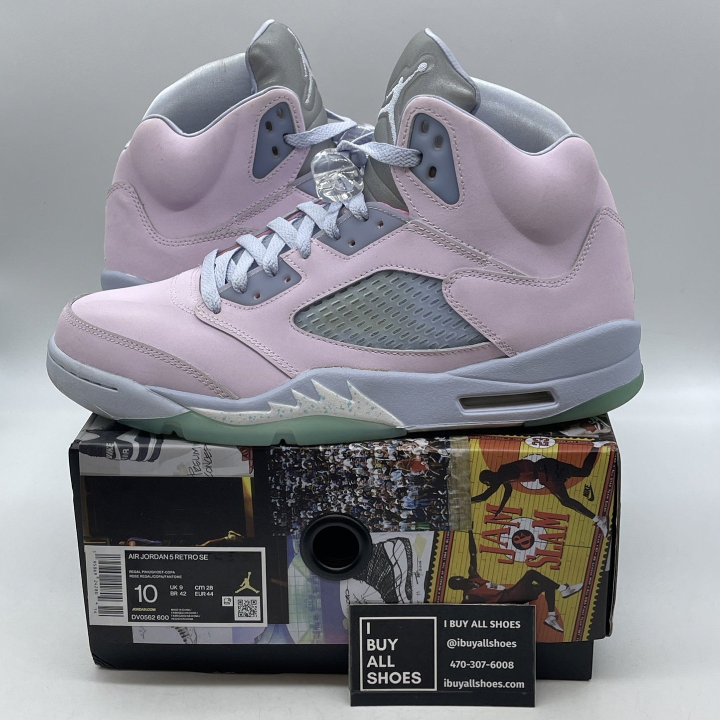 Size 10 - Air Jordan 5 Easter 2022 (DV0562-600)