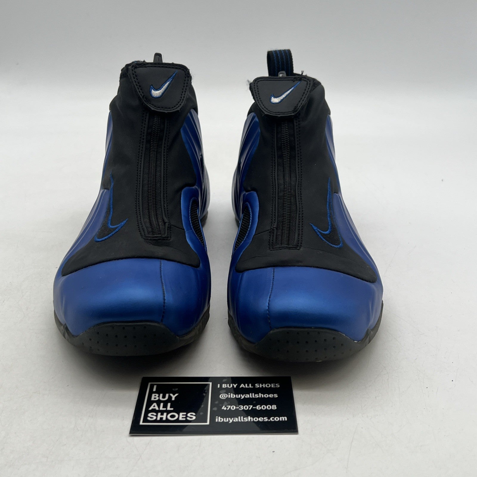 Size 8 - Nike Air Flightposite One Dark Neon Royal (A09378-500)