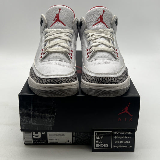 Size 9.5 - Air Jordan 3 Retro Hall of Fame 2018 (136064-116)
