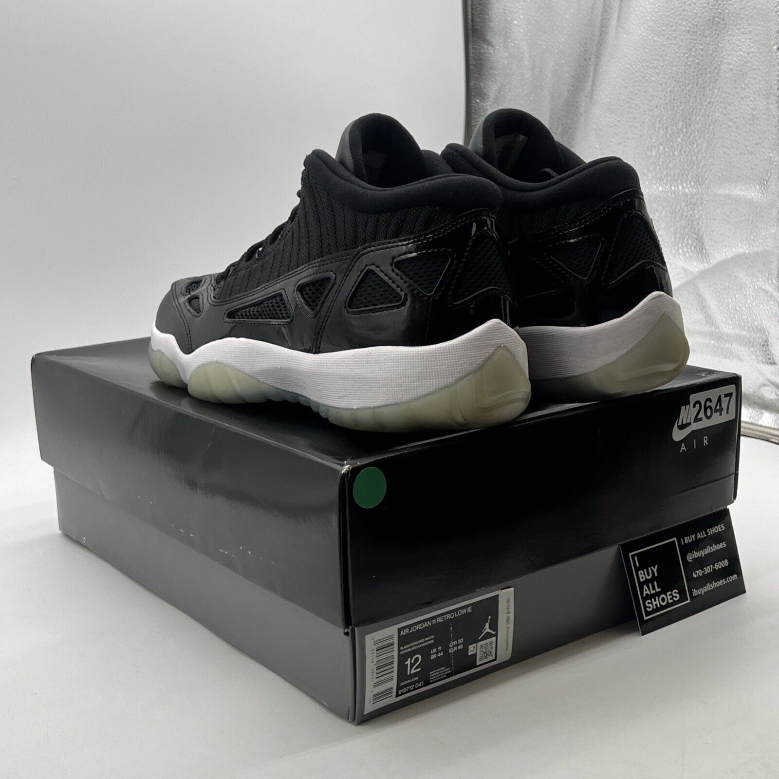 Size 12 - Air Jordan 11 Retro IE Low Space Jam (919712-041)