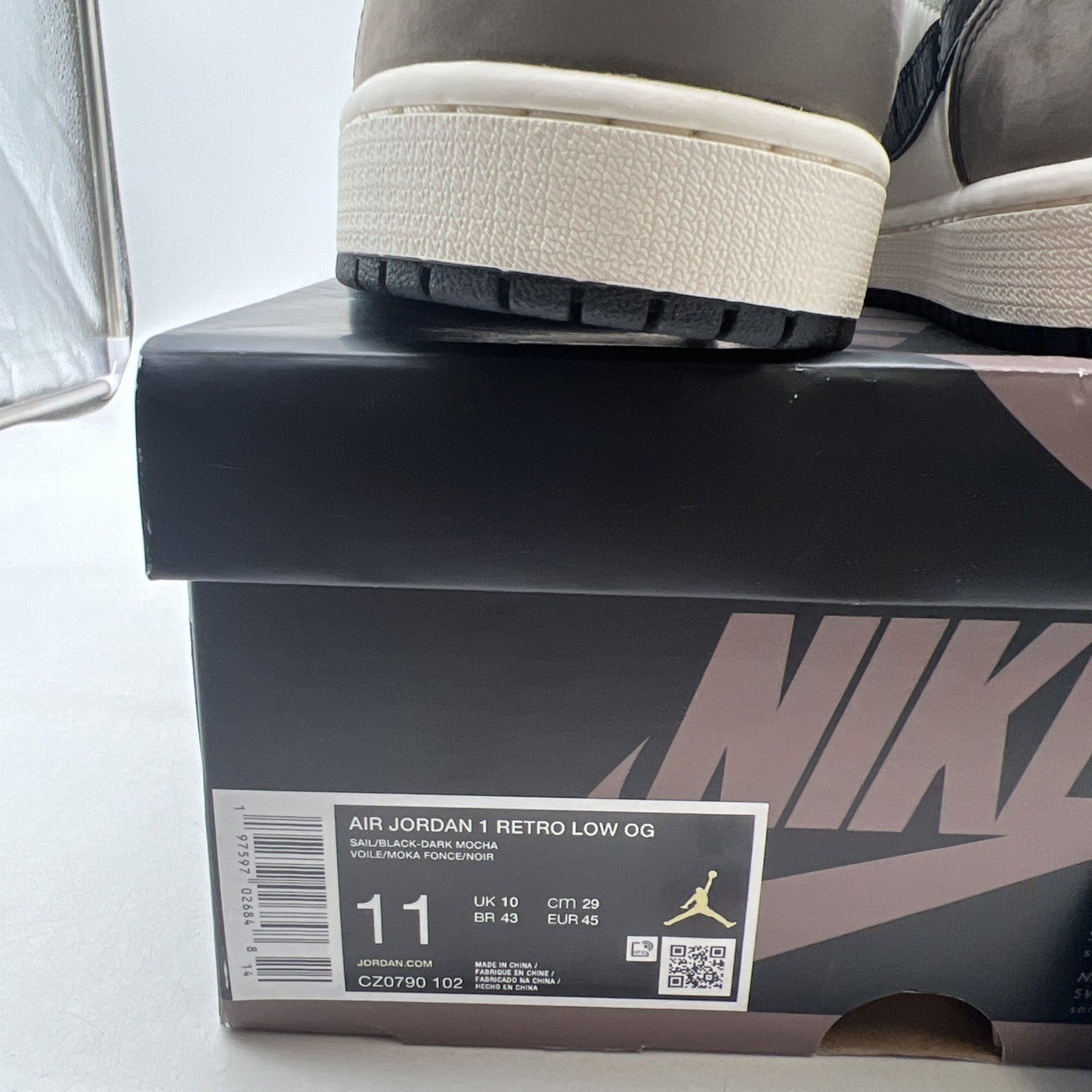 Size 11 - Air Jordan 1 Retro OG Low Mocha (CZ0790-102)