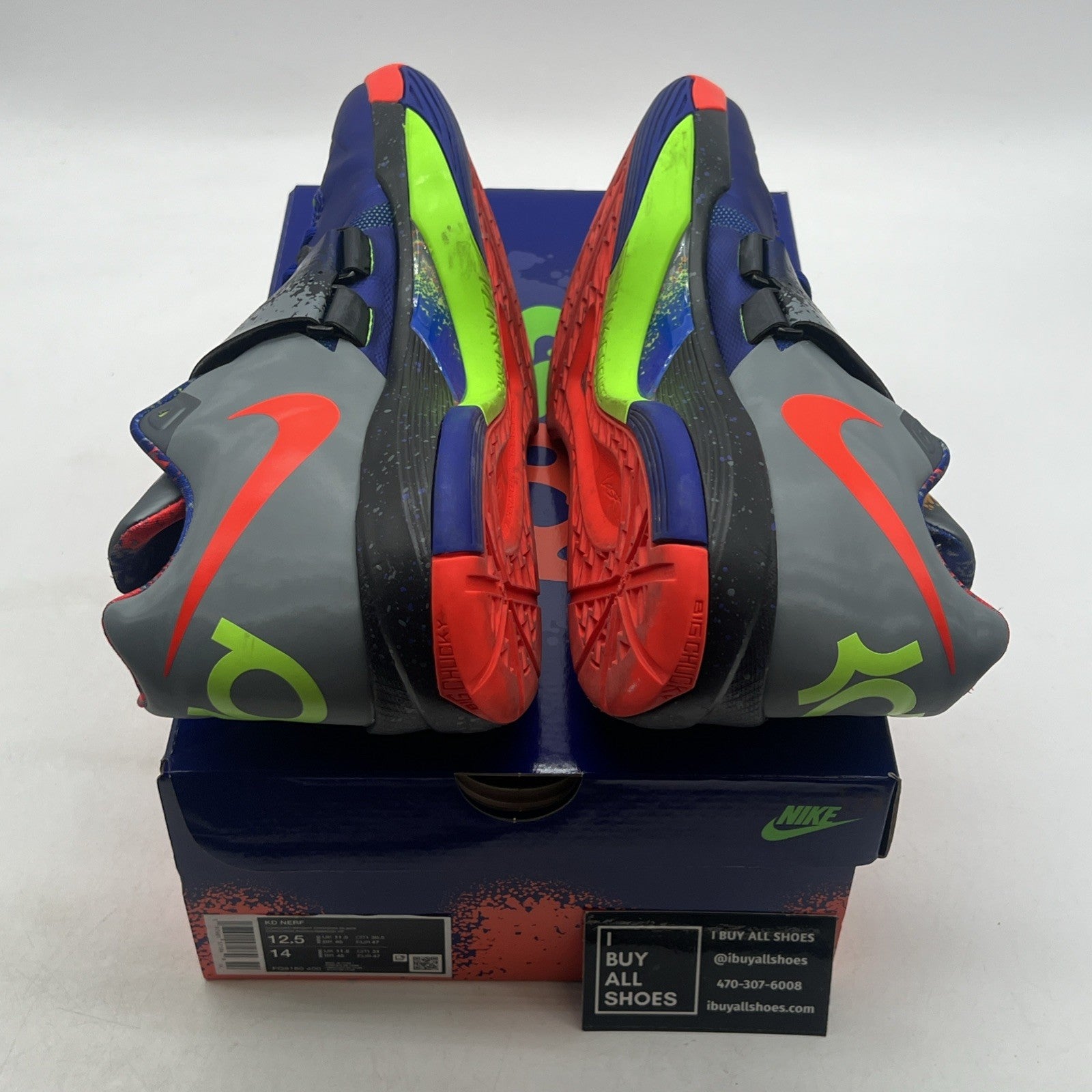 Size 12.5 - Nike Zoom KD 4 2024 Nerf (FQ8180-400)