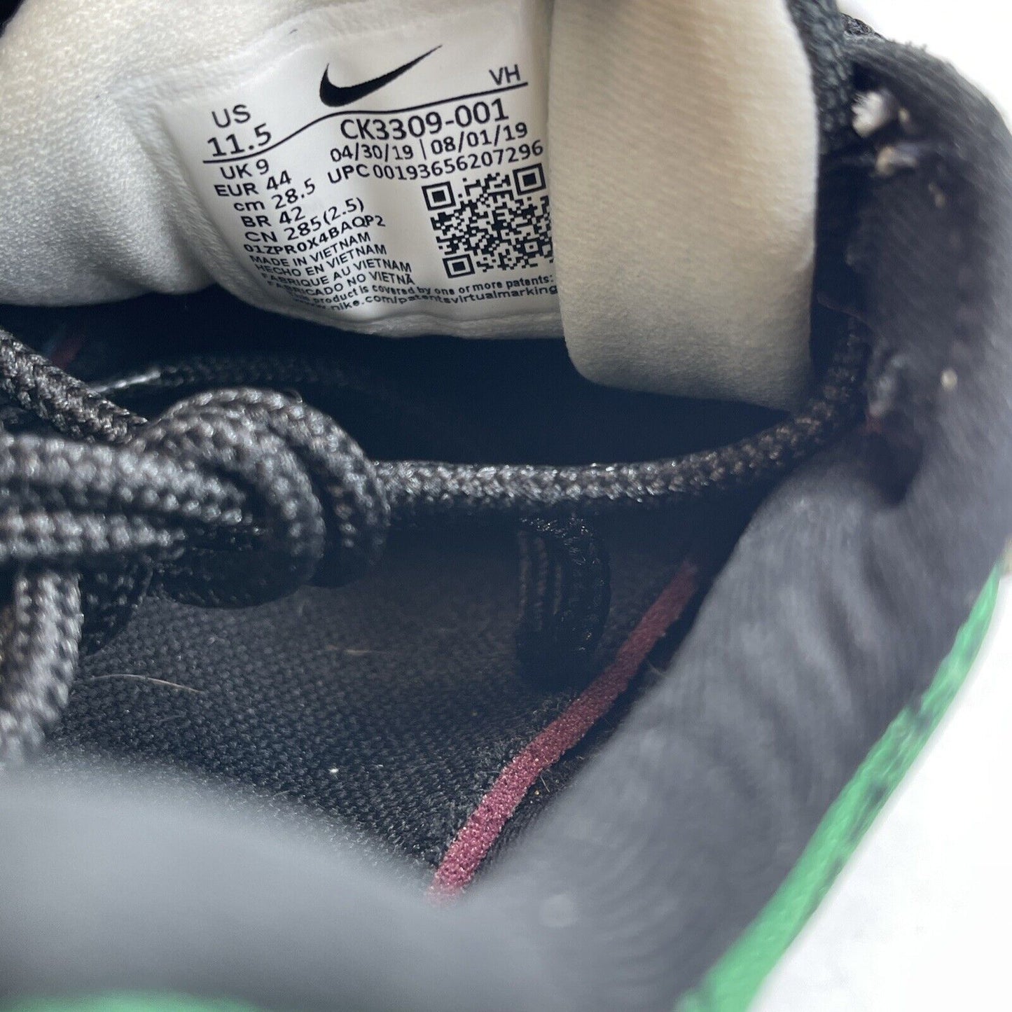Size 11.5W - Nike Olivia Kim x Air Max 98 No Cover Green Black Suede (CK3309-001