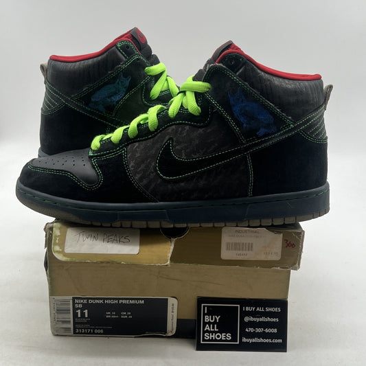Size 11 - Nike Dunk Premium SB High Twin Peaks (313171-006)