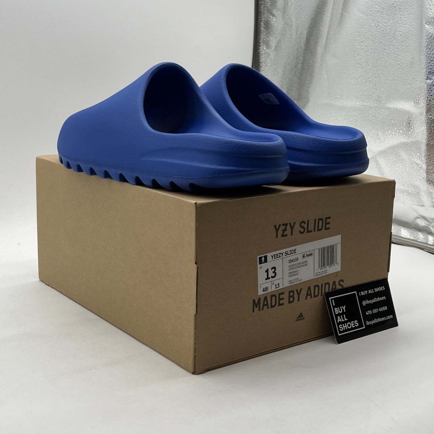 Size 13 - Adidas Yeezy Slide “Azure” (ID4133)