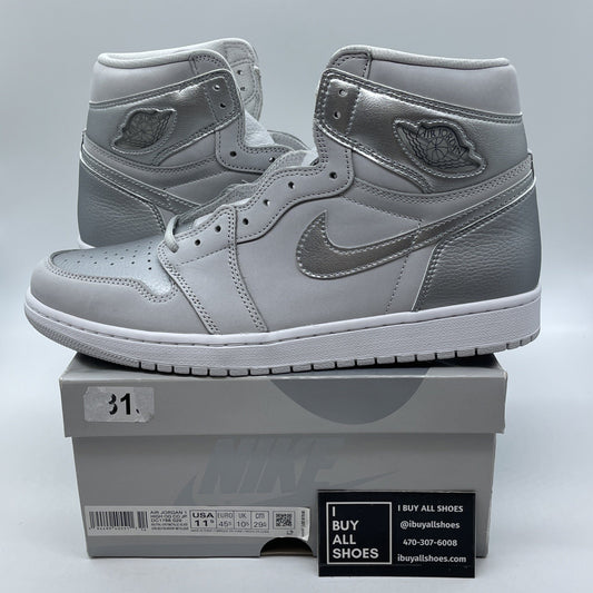 Size 11.5 - Air Jordan 1 Retro OG CO.JP High Tokyo Silver Suede (DC1788-029)