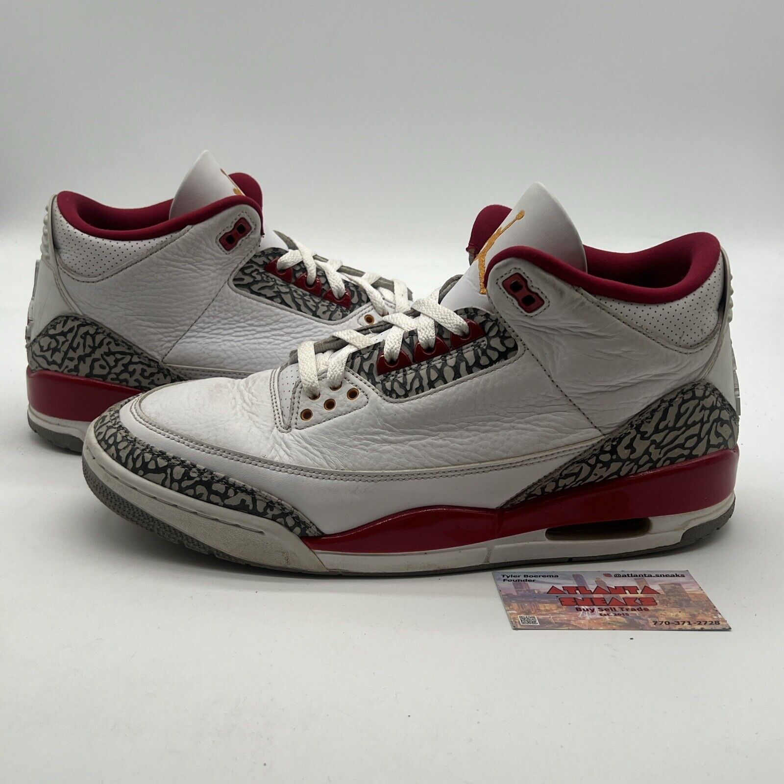 Size 12 - Air Jordan 3 Retro Mid Cardinal Red (CT8532-126)