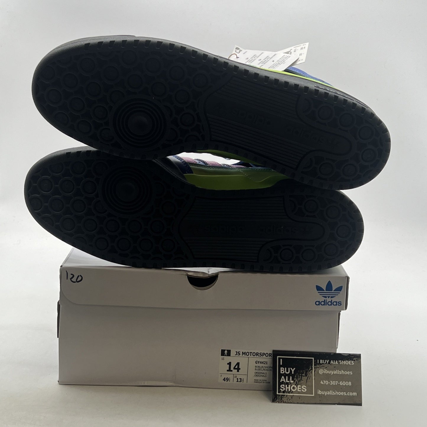 Size 14 - adidas Jeremy Scott x Forum Wings 4.0 Motorsport (GY4421)