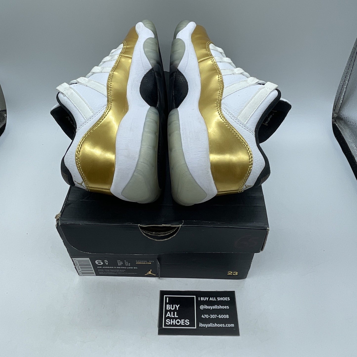 Size 6.5Y - Air Jordan 11 Retro Low Closing Ceremony (528896-103)