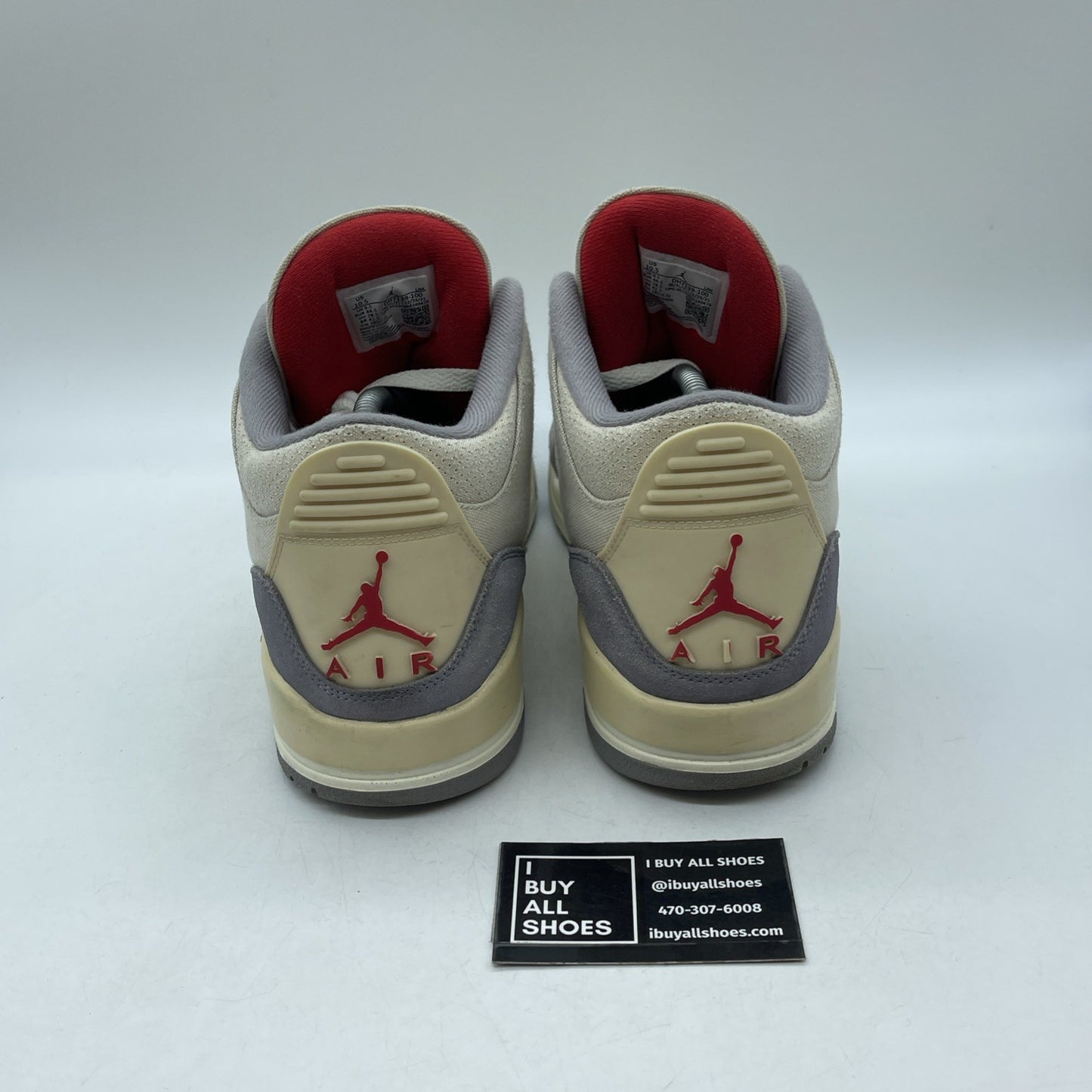 Size 10.5 - Jordan 3 Muslin Tan Grey Suede Suede Leather (DH7139-100)