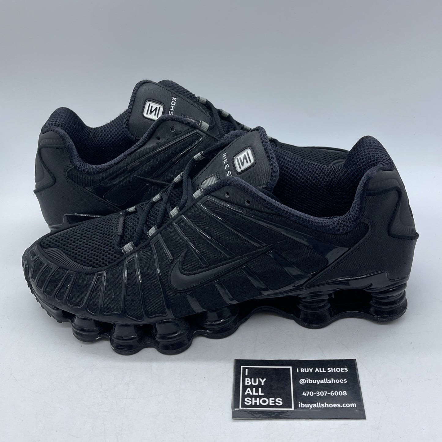 Size 12 - Nike Shox TL Triple Black (BV1127-001)