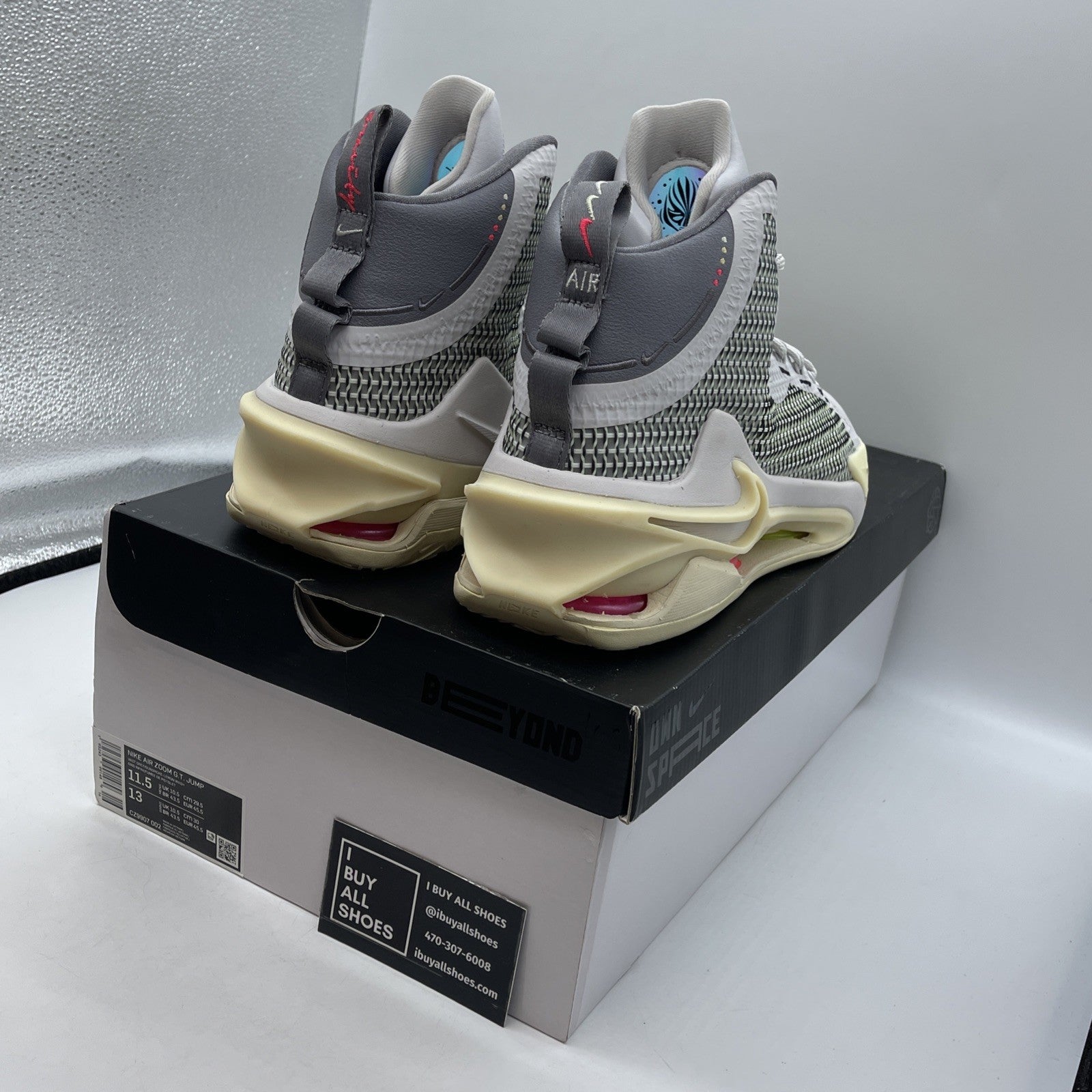 Size 11.5 - Nike Air Zoom GT Jump Vast Grey (CZ9907-002)