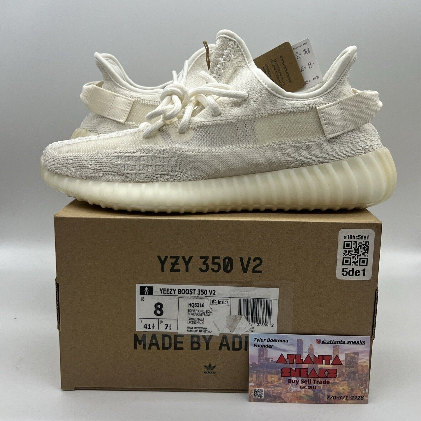 Size 8 - adidas Yeezy Boost 350 V2 Low Bone