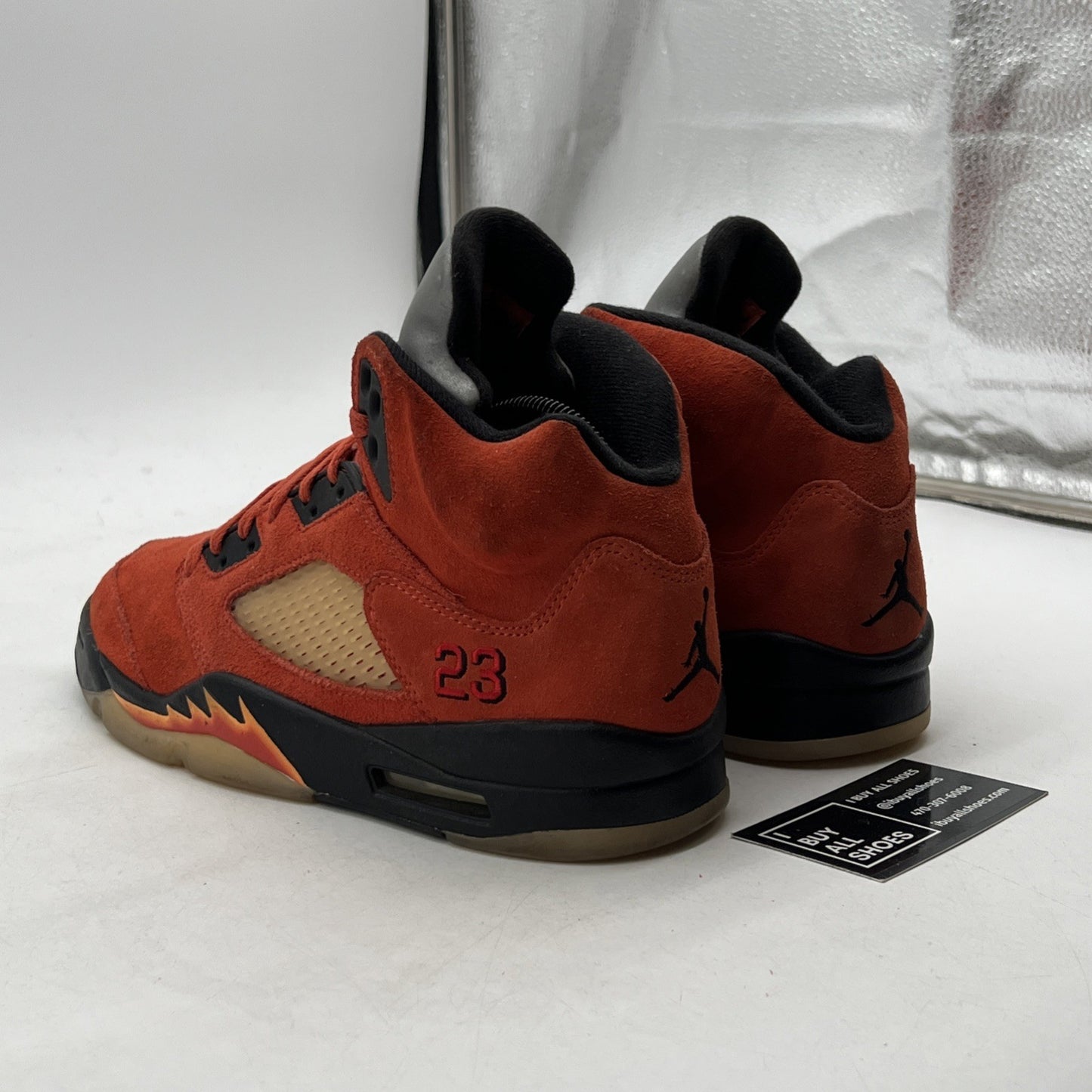 Size 9.5 - Air Jordan 5 Retro Dunk on Mars W (DD9336-800)