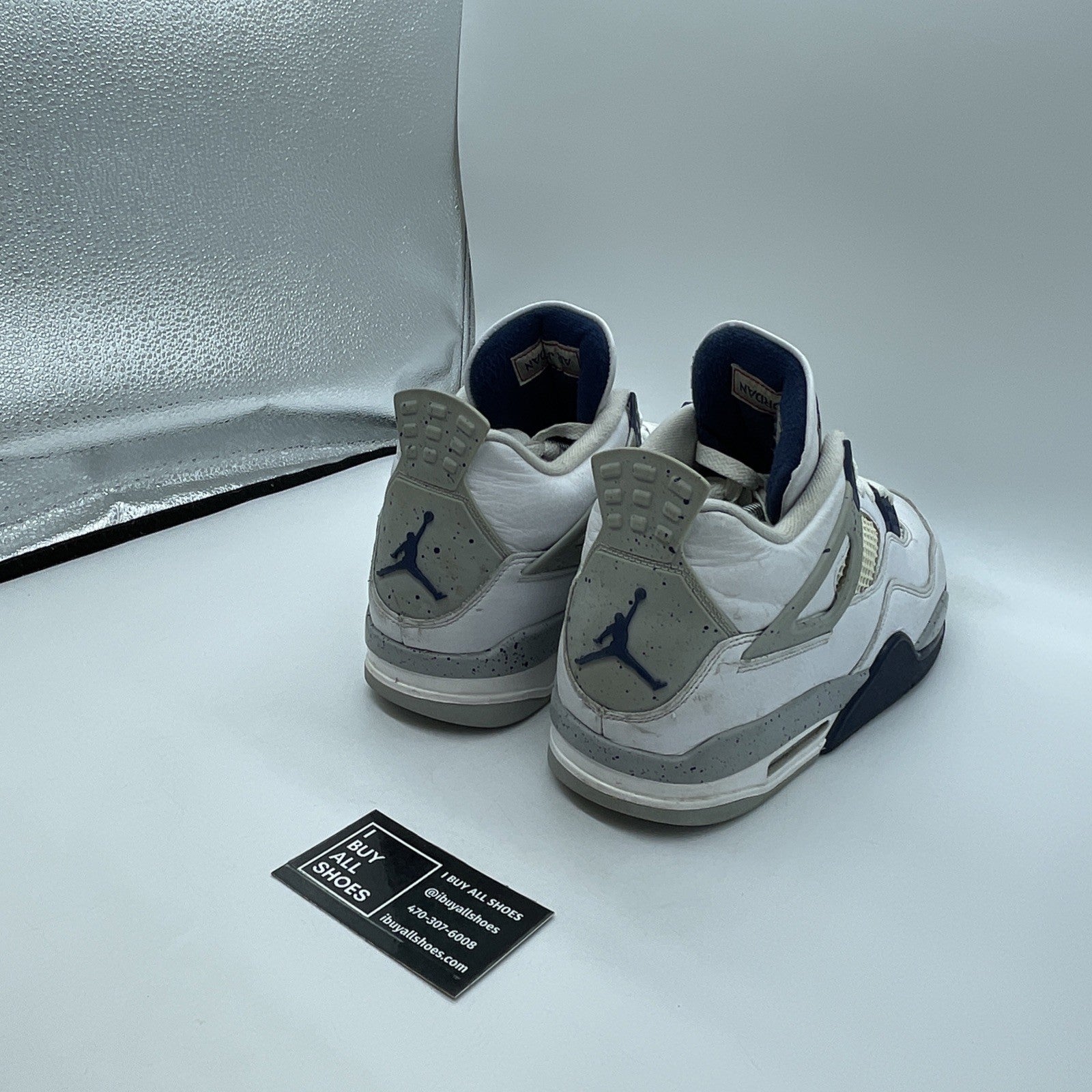 Size 12 - Jordan 4 Retro Mid Midnight Navy (DH6927-140)
