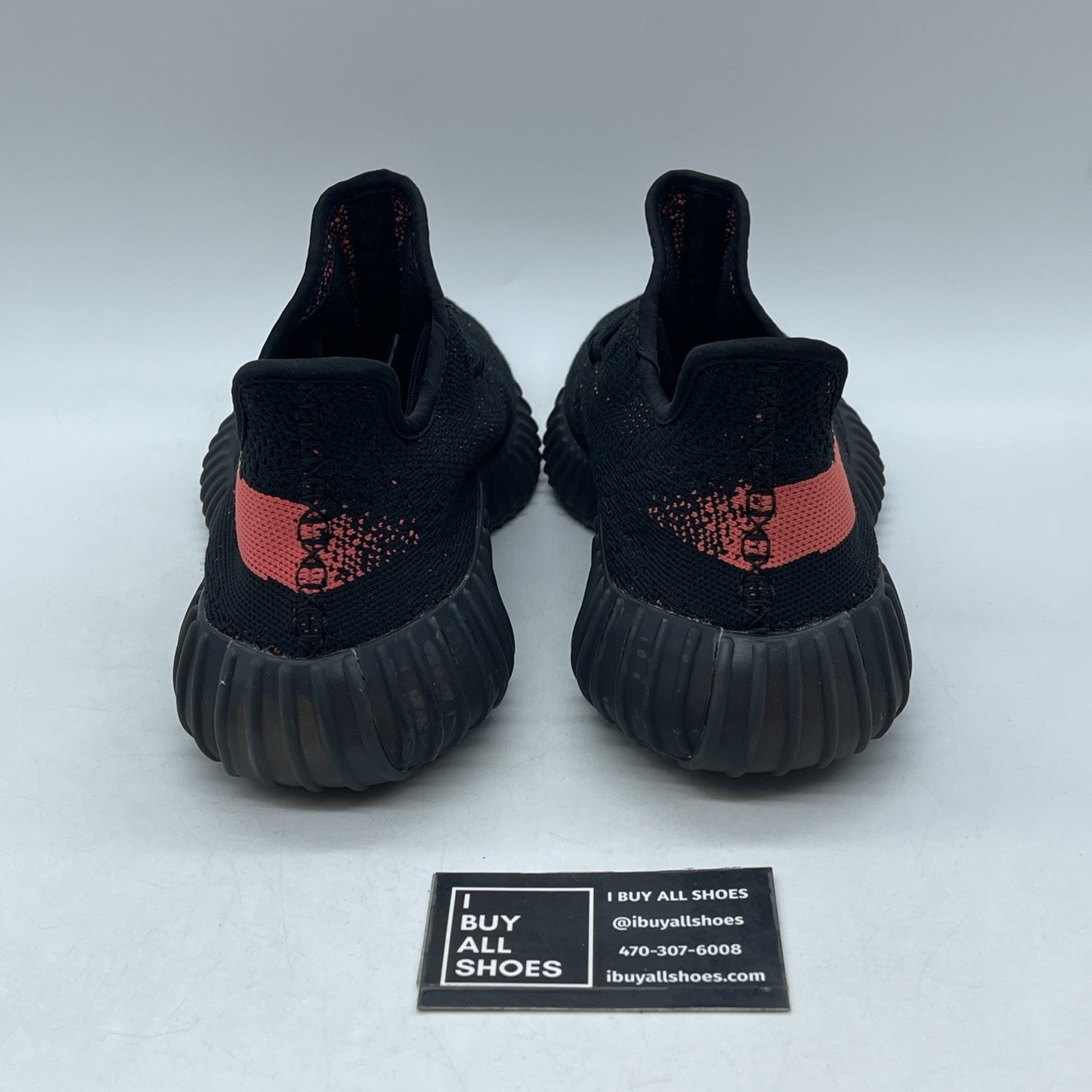 Size 9 - adidas Yeezy Boost 350 V2 Low Red Stripe (BY9612)