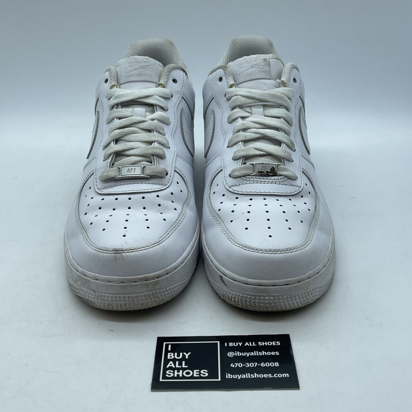 Size 11 - Nike Air Force 1 '07 Low Triple White Suede Leather (CW2288-111)