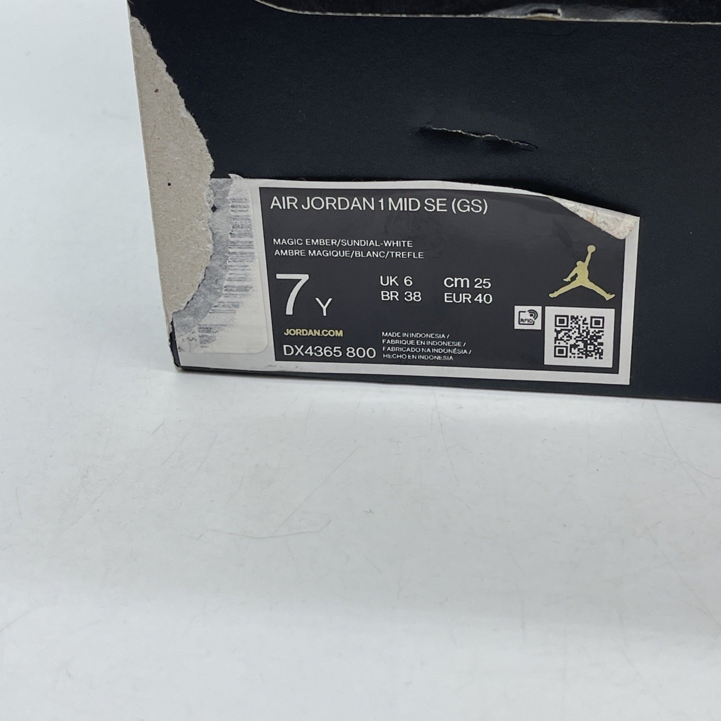 Size 7Y (GS) - Air Jordan 1 Mid SE Flight Club 2023 Suede Leather (DX4365-800)