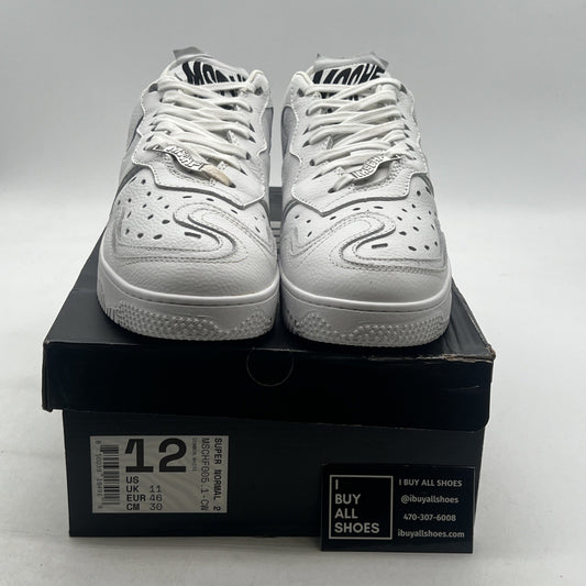 Size 12 - MSCHF Super Normal 2 White Limited Release Common Whites