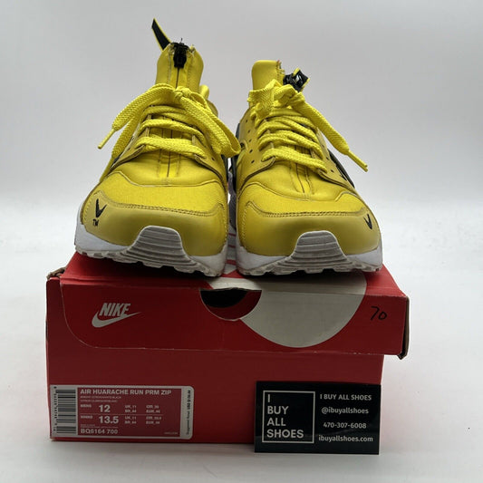 Size 12 - Nike Air Huarache Zip Bright Citron (BQ6164-700)