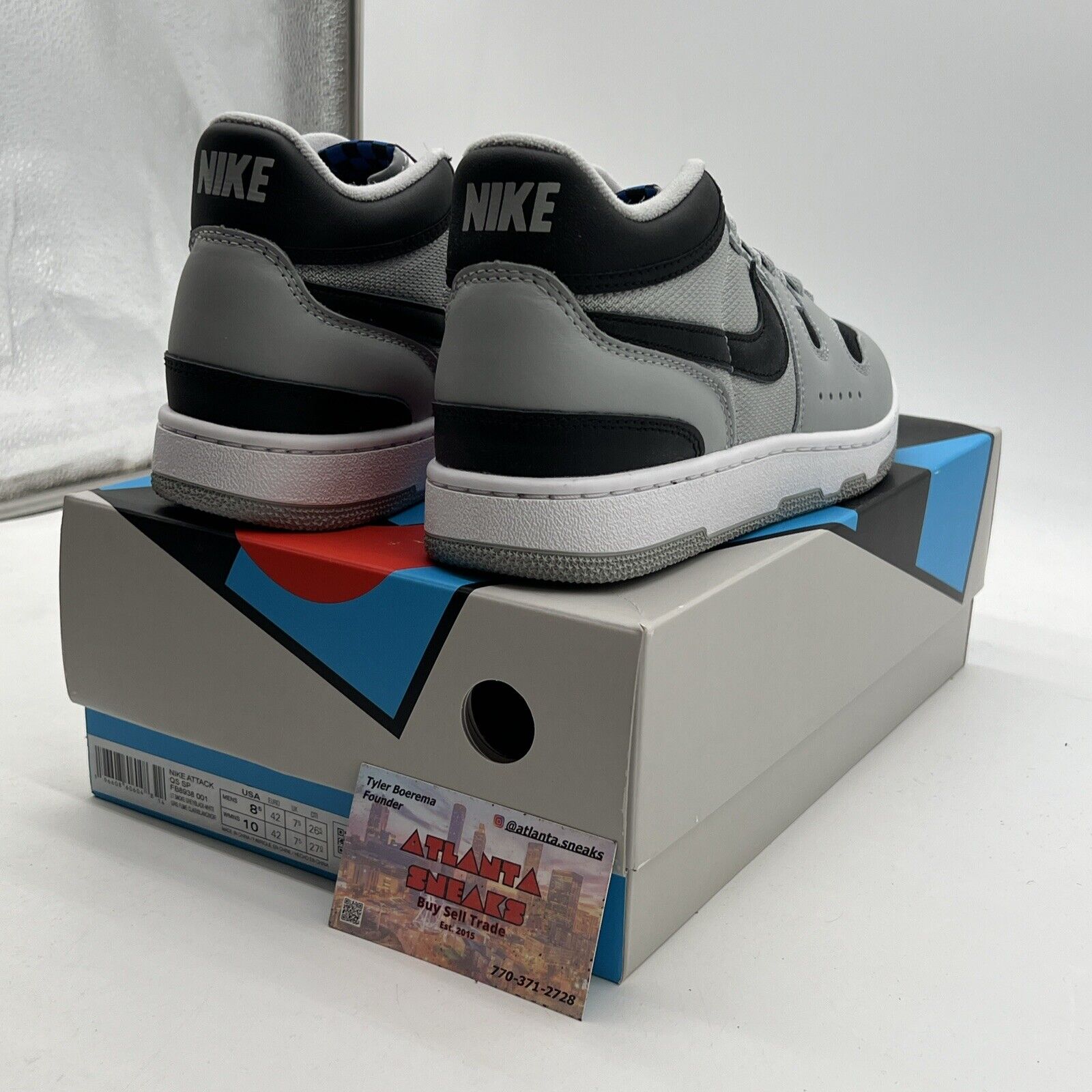 Size 8.5 - Nike Mac Attack QS SP OG 2023 Light Smoke Grey (FB8938-001)