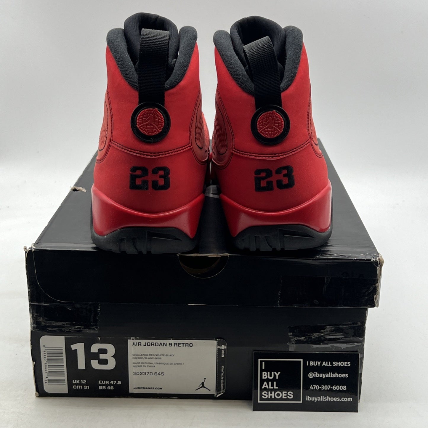 Size 13 - Air Jordan 9 Retro Motorboat Jones (302370-645)