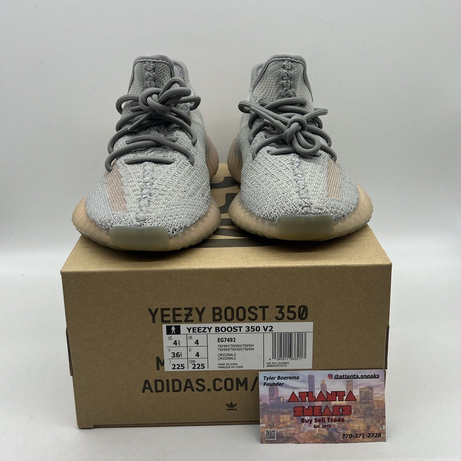 Size 4.5 - adidas Yeezy Boost 350 V2 True Form Brand New Og All