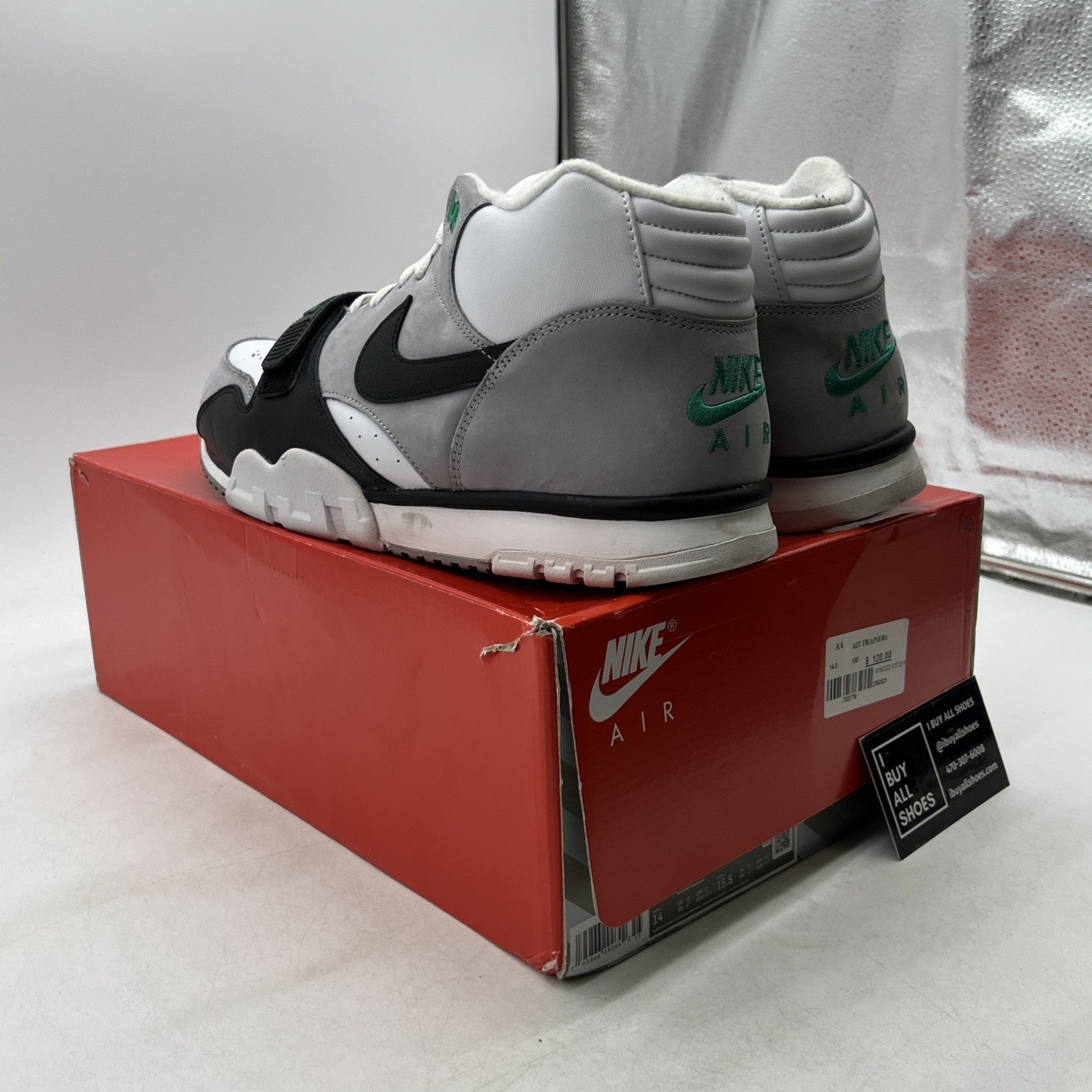 Size 14 - Nike Air Trainer 1 2022 Chlorophyll (DM0521-100)