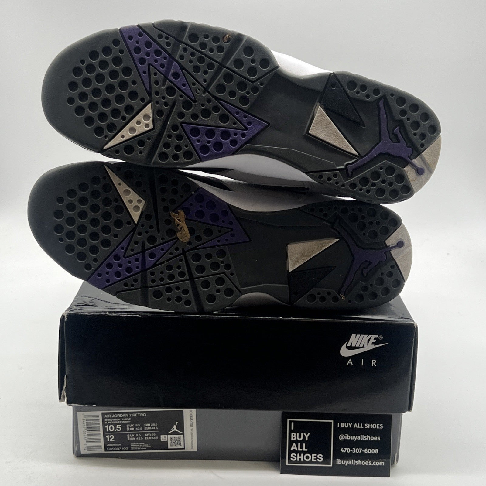 Size 10.5 - Air Jordan 7 Retro 2021 Flint (CU9307-100)
