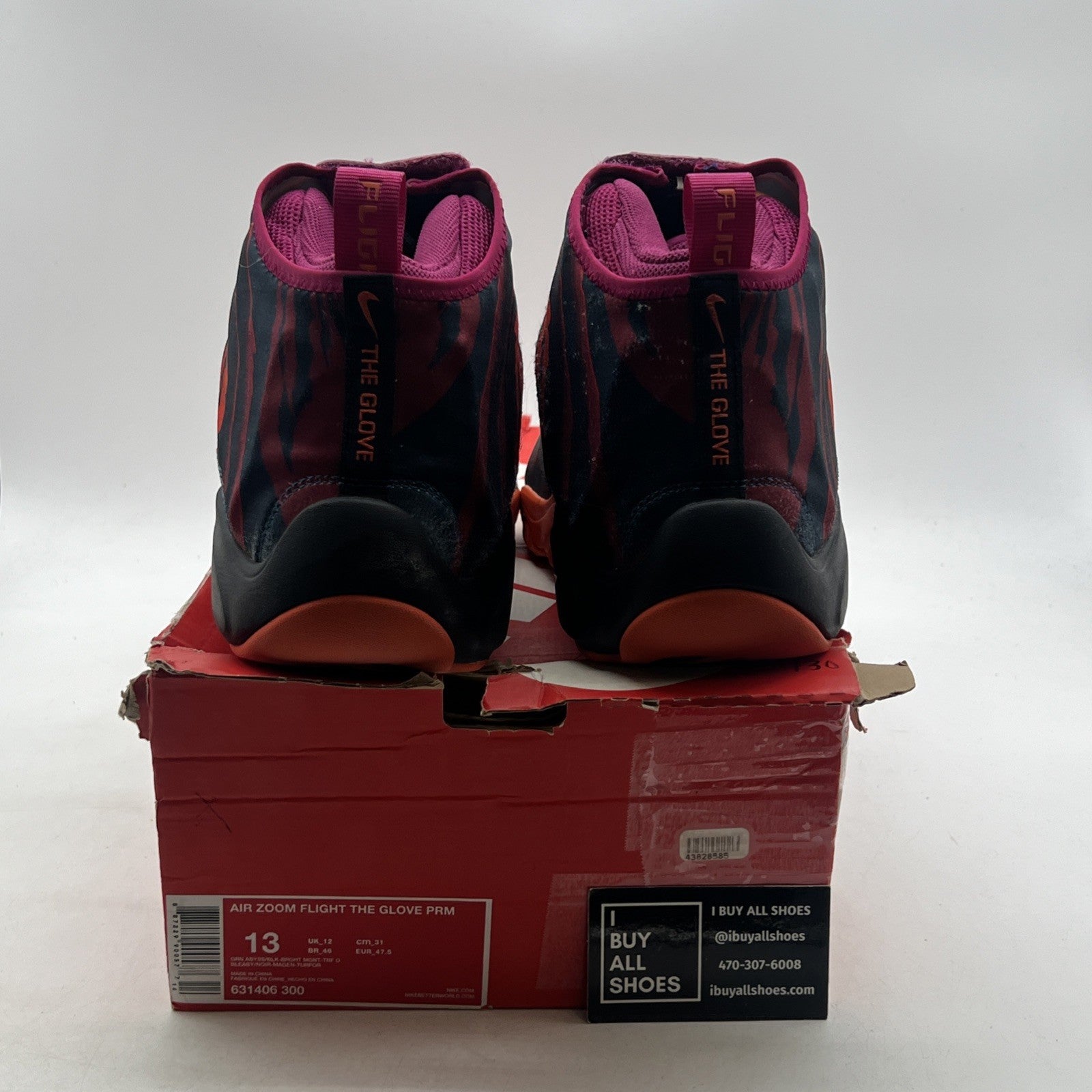 Size 13 - Nike Air Zoom Flight The Glove Prm Tech Challenge (631406-300)