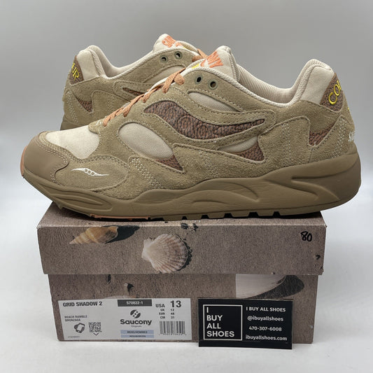 Size 13 - Saucony Colour Plus Companie x Grid Shadow 2 Beach Ramble (S70822-1)